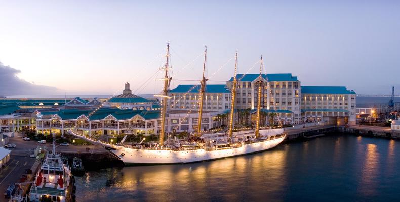 Exterior of Table Bay Hotel and the Victoria & Alfred Waterfront